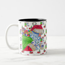 Mug Holiday Santa