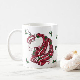 Mug Holly Berry Unicorn