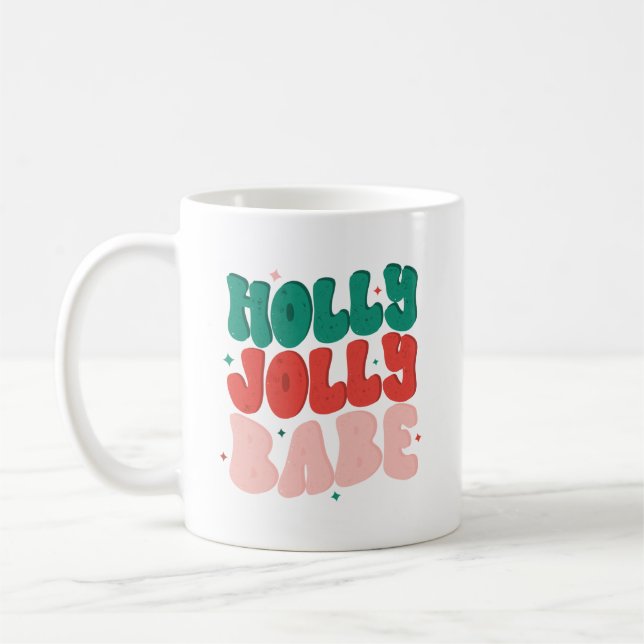 Mug Holly Jolly Babe (Gauche)