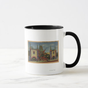 Mug Hollywood, la vue du théâtre chinois de CAGrauman