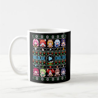 Mug Hololive Anglais Vilain Noir