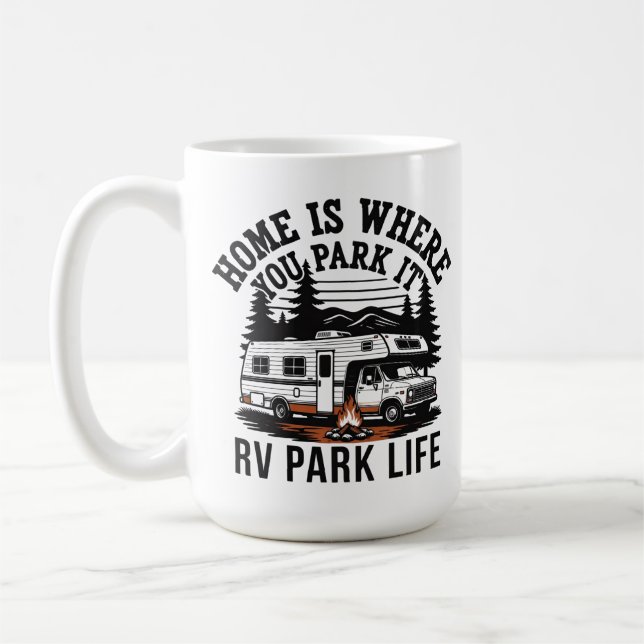 Mug Home Is Where You Park It (Gauche)
