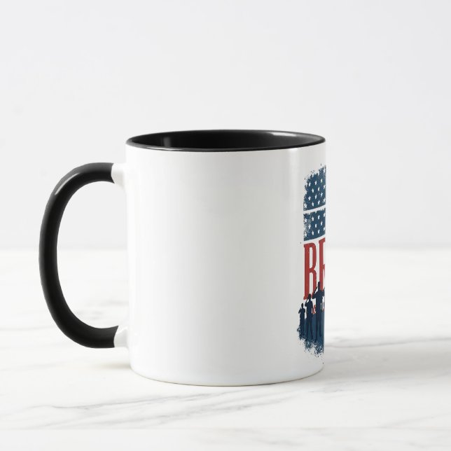 Mug Home of the Brave Salute Tee (Gauche)