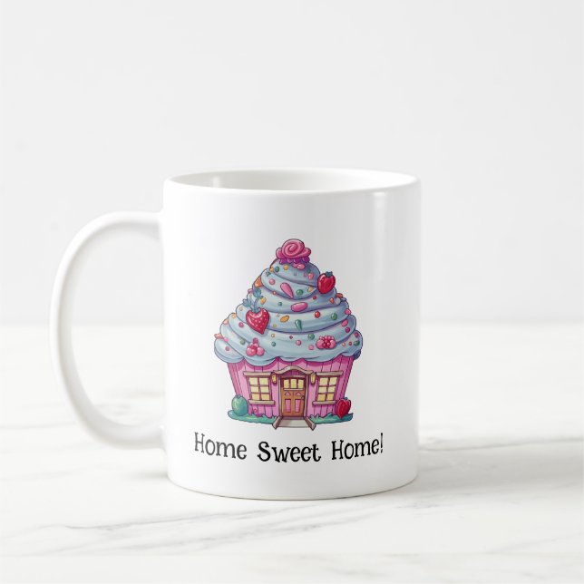 Mug Home Sweet Home Cupcake (Gauche)