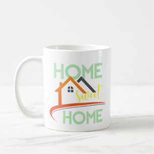 Mug Home Sweet Home Famille Mur Art Décor