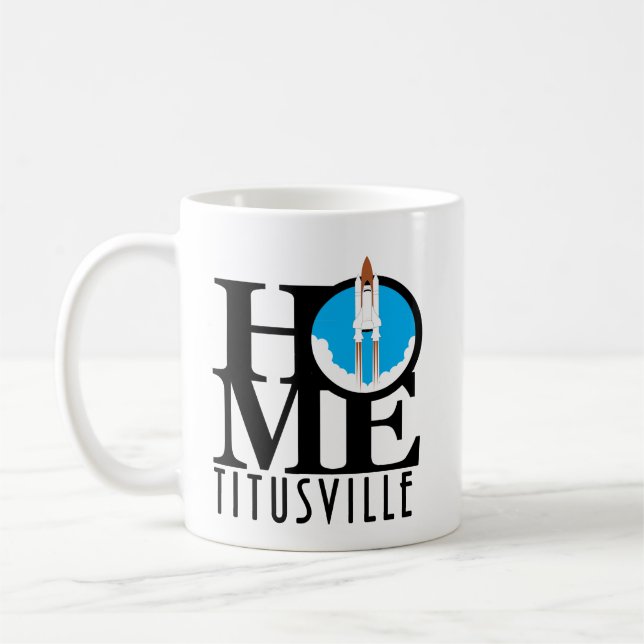 Mug HOME Titusville Shuttle 11oz (Gauche)