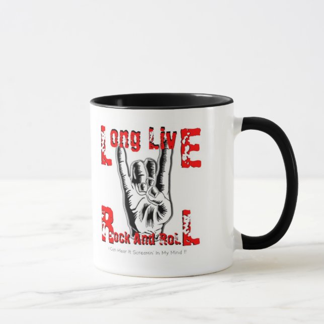 Mug Hommage à Ronnie James Dio (vivent longtemps la (Droite)