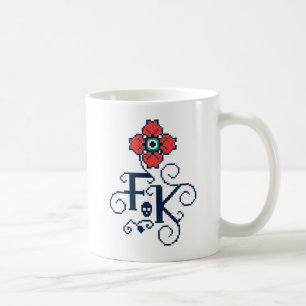 Mug Hommage floral de Frida Kahlo  