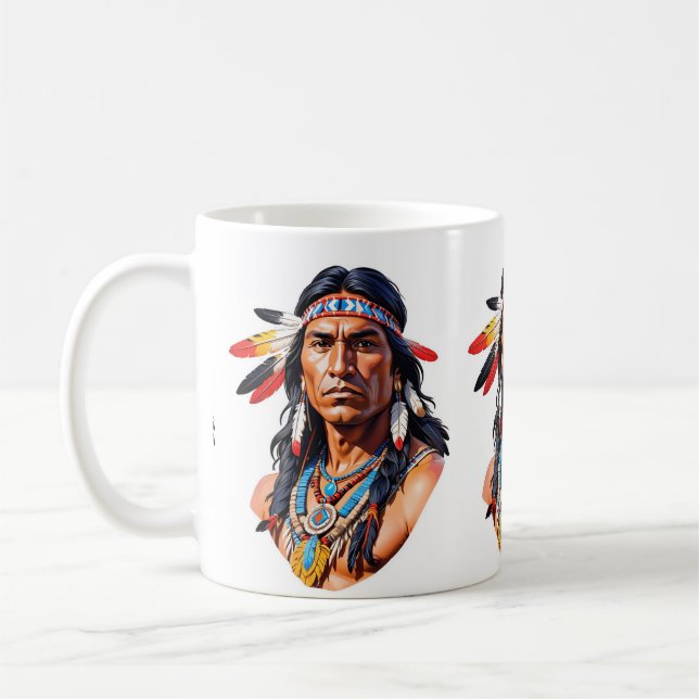 Mug Homme amérindien (Gauche)