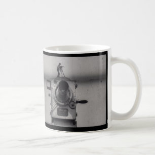 Mug Homme avec un appareil-photo de film (ęr tir)
