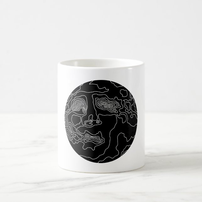 Mug homme dans la lune (Centre)