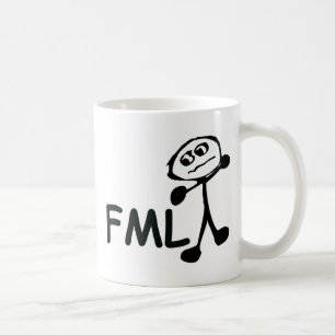 Mug Homme de dessin animé FML
