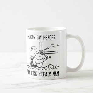 Mug Homme de réparation de tuyauterie de plomberie