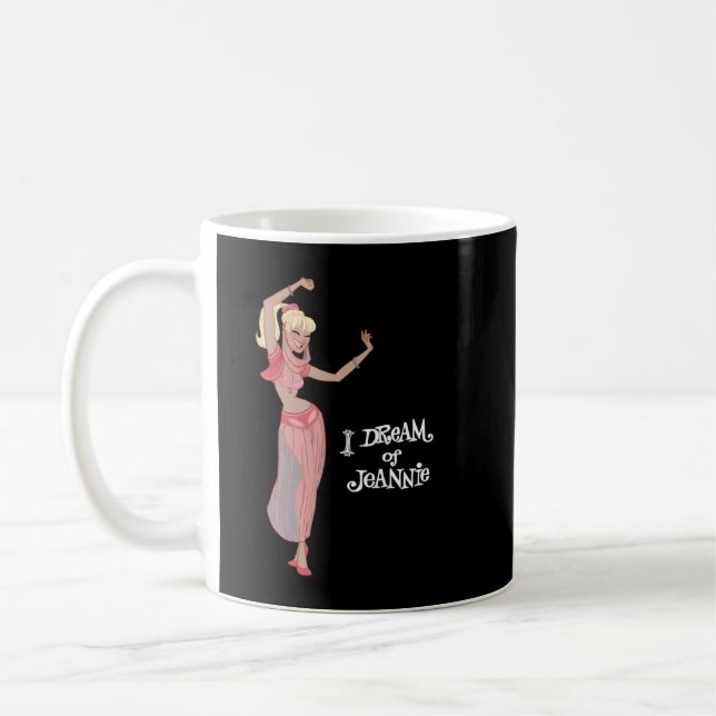 Mug Homme Drôle Je Rêve Télévision De Jeannie Sitcoms  (Gauche)