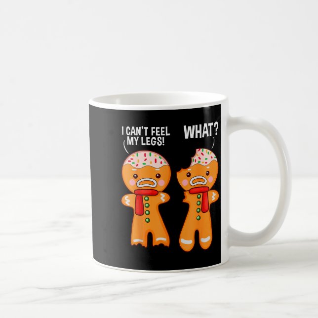 Mug Homme en pain d'épices drôle Hommes en pain d'épic (Droite)