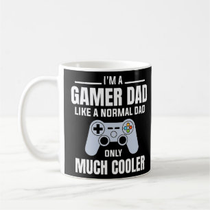 Mug Homme Gamer Papa Comme Un Papa Normal - Vidéo Jeu 