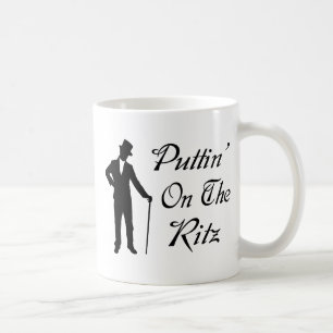 Mug Homme pimpant Puttin sur le Ritz