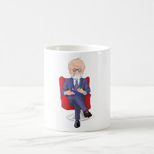 Mug Homme prenant des notes