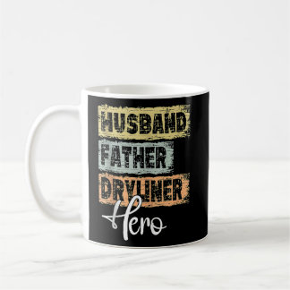 Mug Homme Profession père héros père père Dryliner Déb