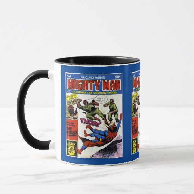 Mug Homme puissant 1 (Gauche)