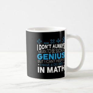 Mug Homme Un Tel Génie Mais Je N'y Peux Rien Je Suis D