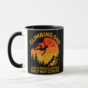 Mug Hommes Escalade Papa Comme Un Papa Rock Climber