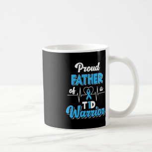 Mug Hommes Fier Père D'Un Guerrier T1D Diabète Diabéti