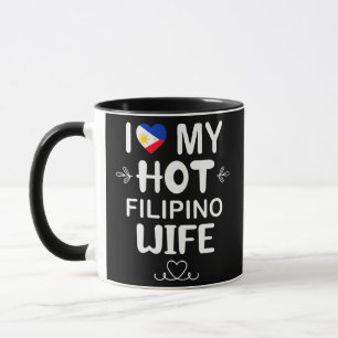 Mug Hommes J'Aime Ma Femme Philippine Chaude Philippin