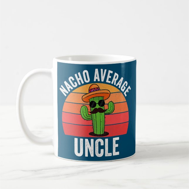 Mug Hommes Mexicains Nacho Moyenne Oncle Funny Pères (Gauche)