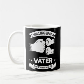 Mug Hommes Père des jumeaux Twin Papa Baby Party Twin