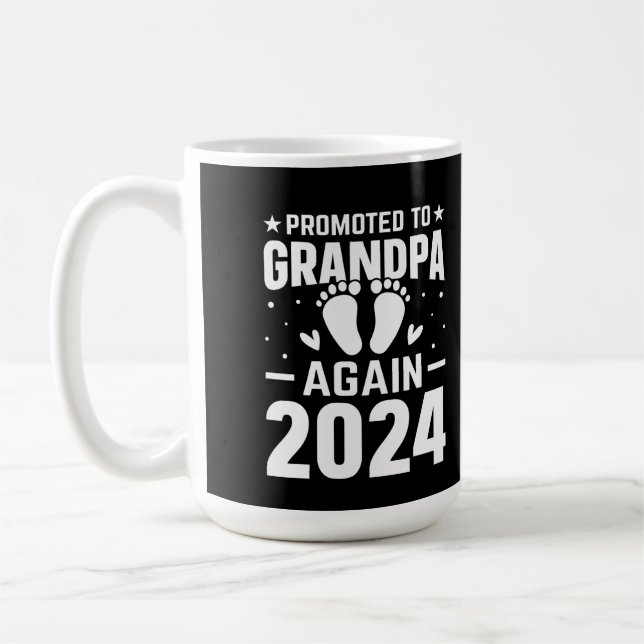 Mug Hommes promus au grand-père Est 2024 (Gauche)