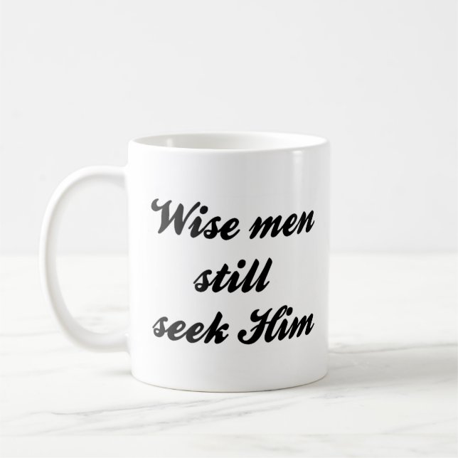 Mug Hommes sages (Gauche)