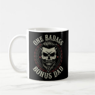 Mug Hommes Un Badass Bonus Papa Anniversaire Étape Pa