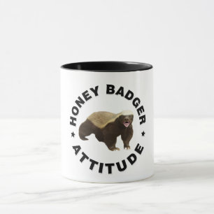 Mug Honey badger a Attitude