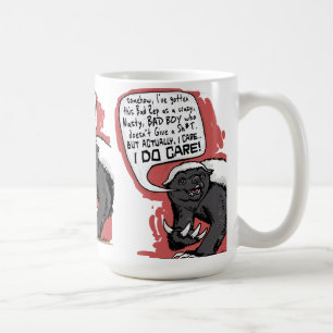 Mug Honey Badger s'en soucie
