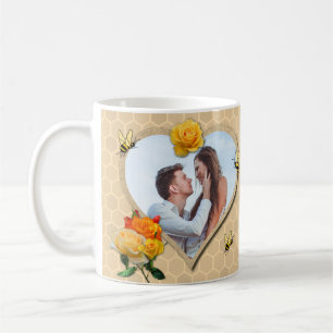 Mug Honey Be Mine Rose Love Heart Saint Valentin Cadea