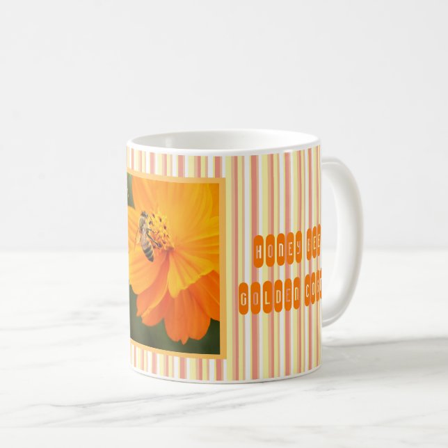 Mug Honey Bee & Golden Cosmos [Classic Mug] (Devant droit)