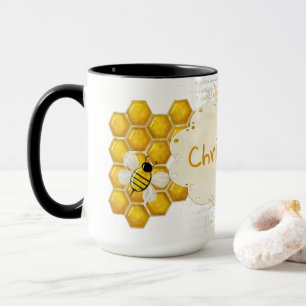 Mug Honey Comb 3D Whimsey NOM