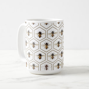 Mug Honeycomb et abeille à miel de l'Ouest