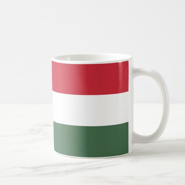 Mug Hongrie Drapeau en céramique Musique (Droite)