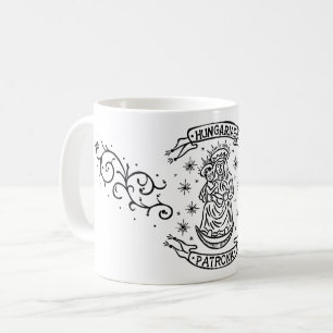 Mug hongrie motif religieux vierge médiévale mary jesu