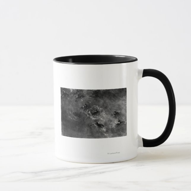 Mug Honolulu, HA - Plongeurs Garçons Près Du Port Hono (Droite)