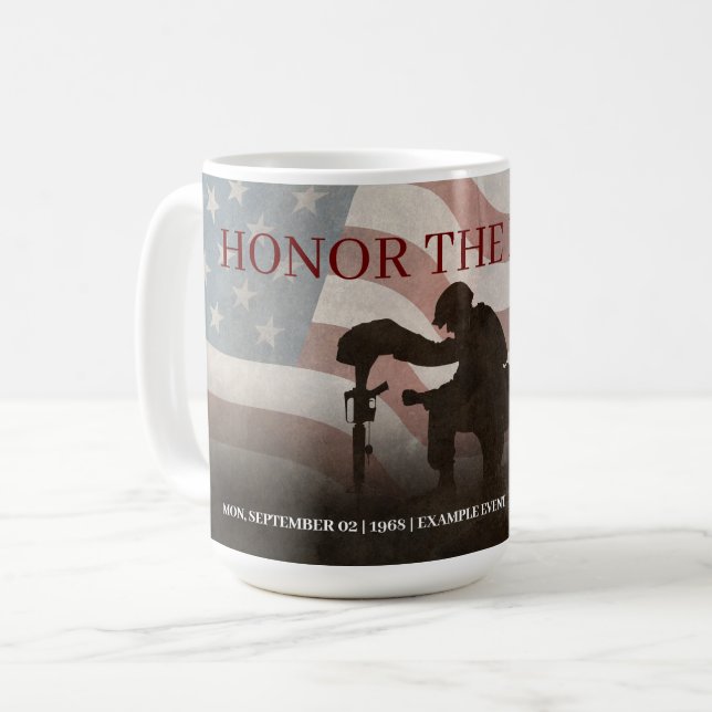 Mug Honorez les morts (Devant gauche)