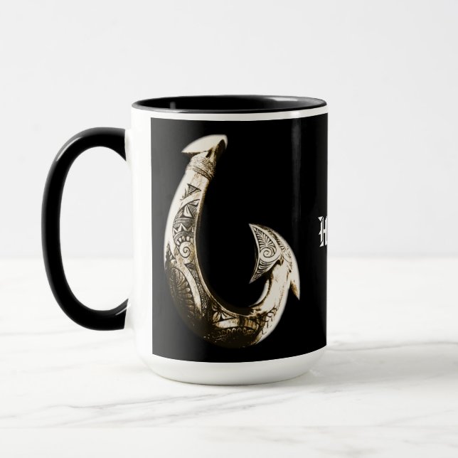 Mug Hook tribal Hawaii (Gauche)