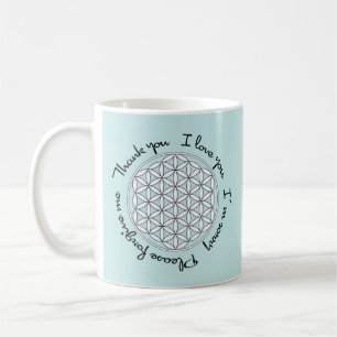 Mug Ho'oponopono & Fleur de la vie