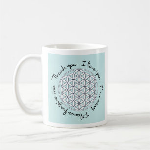 Mug Ho'oponopono & Fleur de la vie