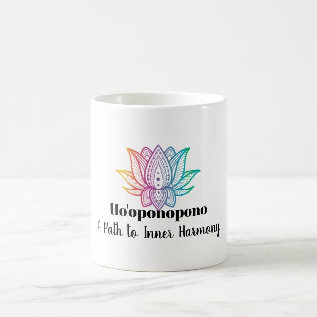 Mug Ho'oponopono : Une voie vers l'harmonie intérieure (Centre)