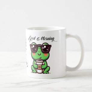 Mug Hop dans le bonheur avec notre adorable grenouille