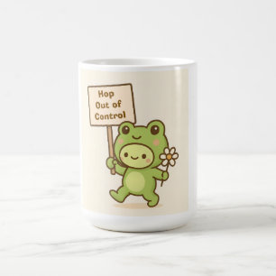 Mug HOP Hors de Contrôle Grenouille Mignonne Vie Fanta