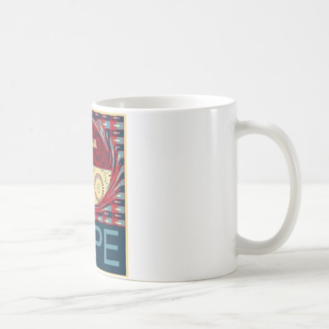 Mug Hope Hakunamatata Lovely Inspirational Edgy vecteu (Droite)